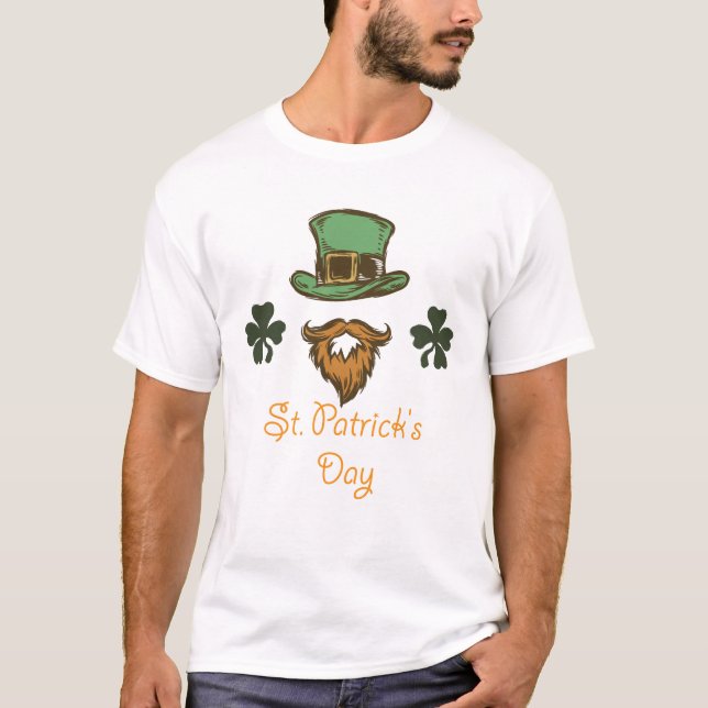 Camiseta ¡Feliz día de san patrick! (Anverso)