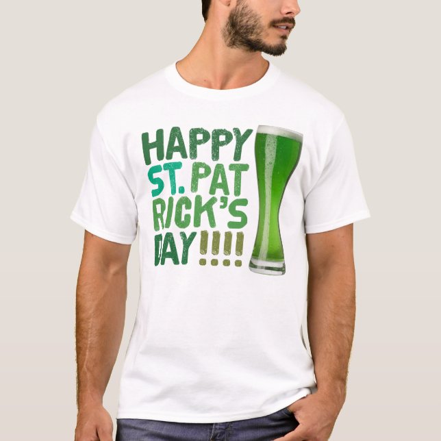 Camiseta feliz día de san patrick!! (Anverso)