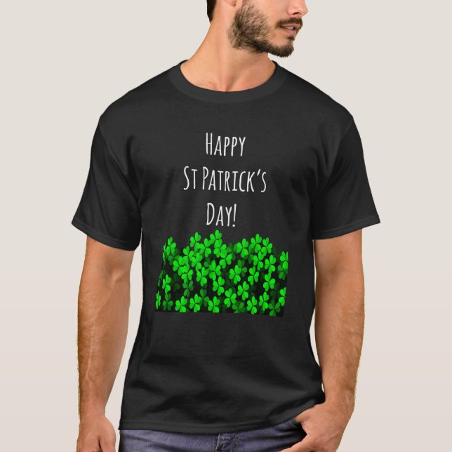 Camiseta Feliz Día de San Patrón (Anverso)