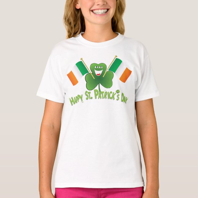 Camiseta ¡Feliz Día de San Patrón! (Anverso)