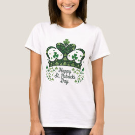 Camiseta Feliz Día de San Patrón Shamrock - Saint Patric