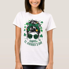 Camiseta Feliz Día de San Patrón Shamrock - Saint Patric