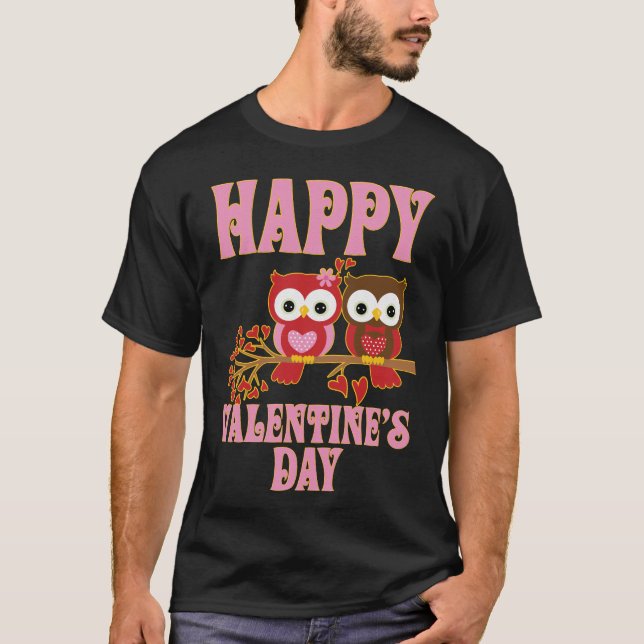 Camiseta Feliz Día de San Valentín (Anverso)