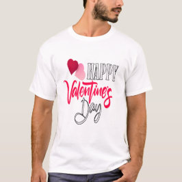 Camiseta Feliz día de San Valentín