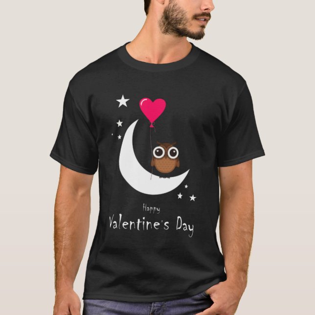 Camiseta Feliz Día de San Valentín. (Anverso)