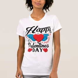 Camiseta Feliz Día de San Valentín.