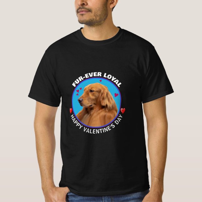 Camiseta Feliz día de San Valentín (Anverso)