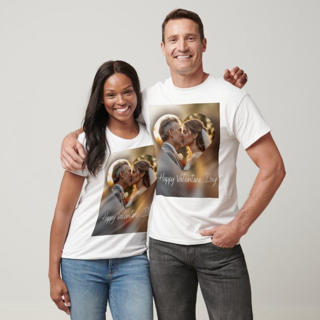 Camiseta Feliz Día de San Valentín (Unisexo)