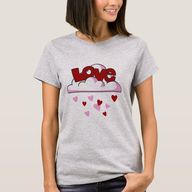 Camiseta Feliz Día de San Valentín (Anverso)
