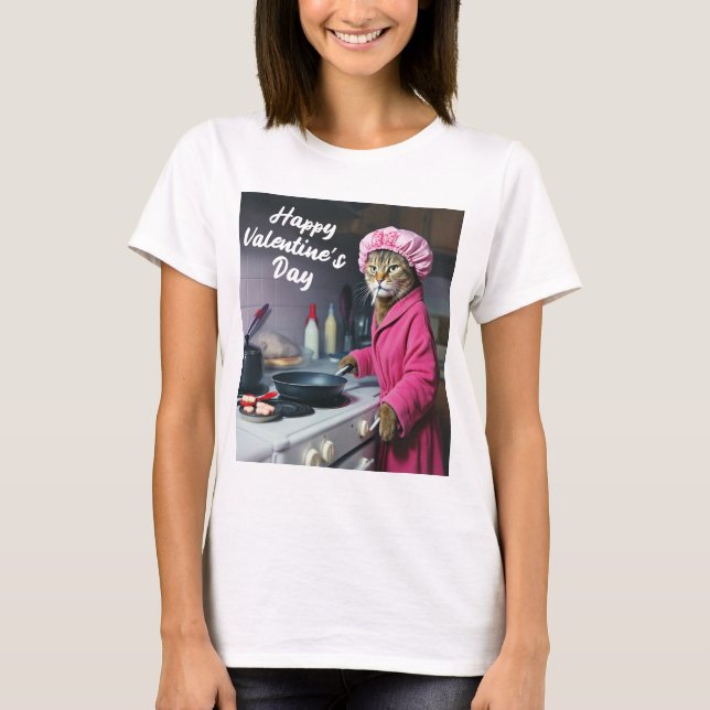 Camiseta Feliz Día de San Valentín (Anverso)