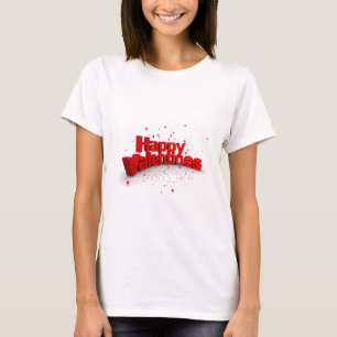 Camiseta Feliz día de San Valentín