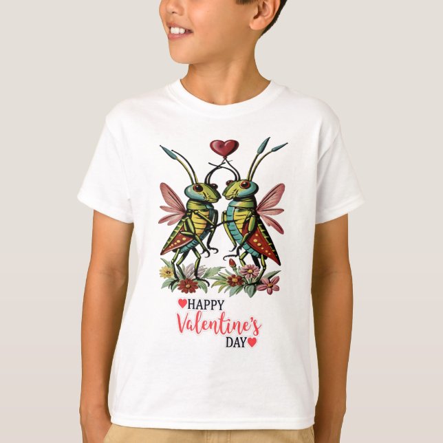Camiseta Feliz Día de San Valentín (Anverso)