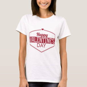 Camiseta Feliz día de San Valentín