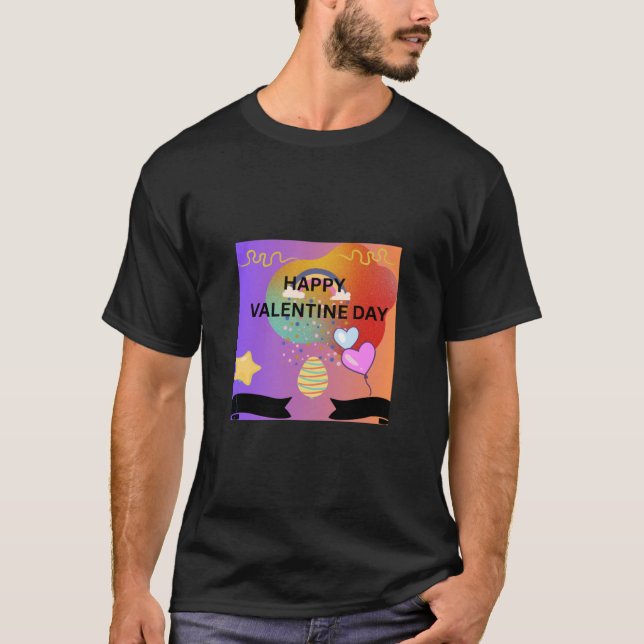 CAMISETA FELIZ DÍA DE SAN VALENTÍN (Anverso)