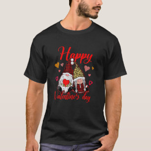 Camiseta Feliz Día de San Valentín 2022 Gnomes Couple Val