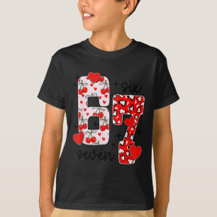 Camiseta Feliz día de San Valentín 67 Meme Corazones Lazo C