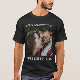 Camiseta Feliz Día de San Valentín a la mejor foto de Perso