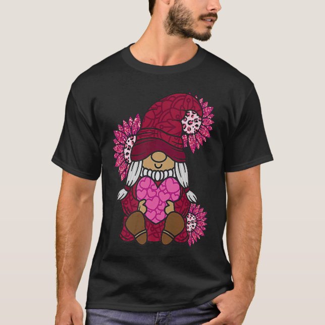 Camiseta Feliz Día de San Valentín a las mujeres con giraso (Anverso)