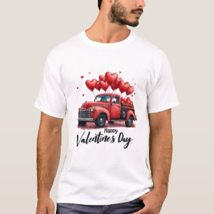 Camiseta Feliz Día de San Valentín al conjunto de parejas c