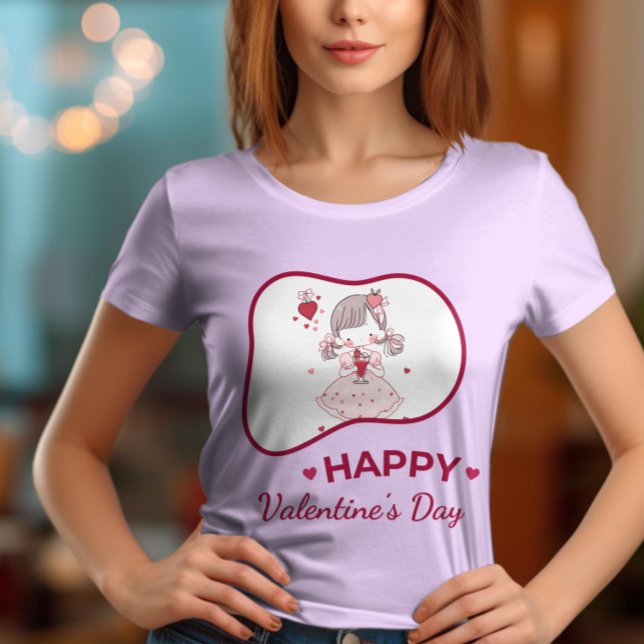 Camiseta Feliz Día de San Valentín - Amor querido (Subido por el creador)