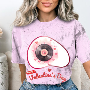 Camiseta Feliz Día de San Valentín - apasionado para siempr