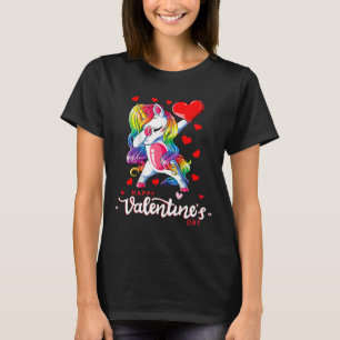 Camiseta Feliz Día de San Valentín azotando el arcoiris de 