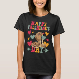 Camiseta Feliz Día de San Valentín Ball Python Heart Love G
