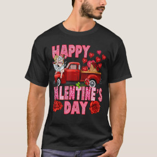 Camiseta Feliz Día de San Valentín: Camión Rojo Cute Occide