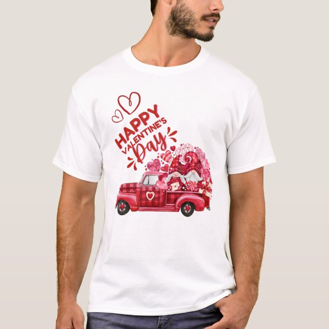 Camiseta Feliz Día de San Valentín | citas bonitas de San V (Anverso)