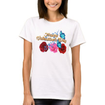 Feliz día de San Valentín con mariposa