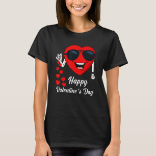 Camiseta Feliz día de San Valentín Corazón Bonito Bae Diver
