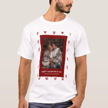 Feliz día de San Valentín Corazones Rojos Elegante