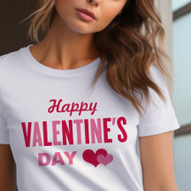 Feliz día de San Valentín Corazones Rosas