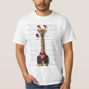 Camiseta Feliz Día de San Valentín culpable de asesinato a