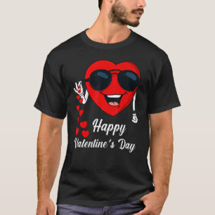 Camiseta Feliz Día de San Valentín Cute Heart Bae Gracioso