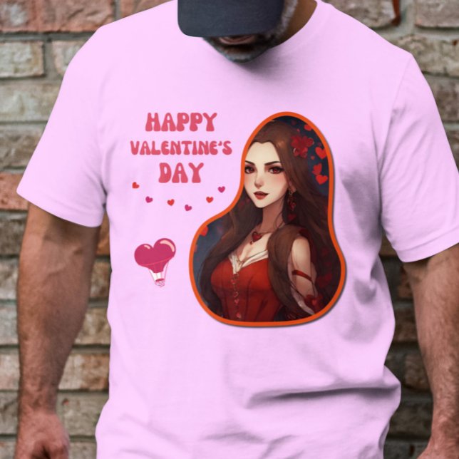 Camiseta Feliz Día de San Valentín - Darling Valentine Love (Subido por el creador)