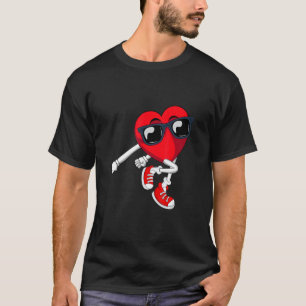 Camiseta Feliz Día de San Valentín divertido baile lindo co