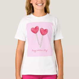 Camiseta Feliz día de San Valentín dulce dulce corazón loll