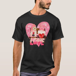 Camiseta Feliz Día de San Valentín Gnome Amo Funny Hombres 