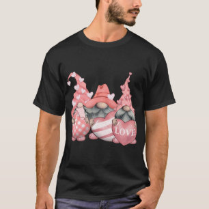 Camiseta Feliz Día de San Valentín Gnome Couple Mateo Regal