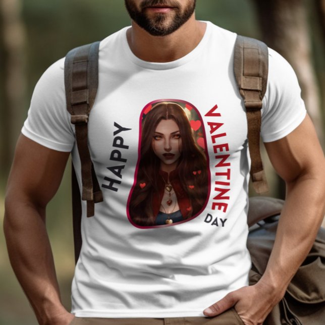 Camiseta Feliz Día de San Valentín - Historia de amor (Subido por el creador)
