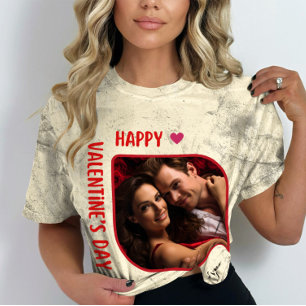 Camiseta Feliz Día de San Valentín - Historia de amor etern