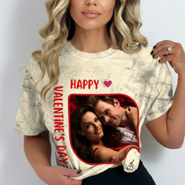Camiseta Feliz Día de San Valentín - Historia de amor etern (Subido por el creador)