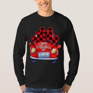 Camiseta Feliz Día de San Valentín: Oído casta rojo de cami