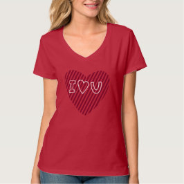 Camiseta Feliz Día de San Valentín para las mujeres