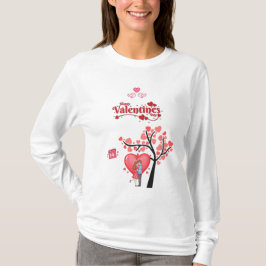 Camiseta Feliz día de San Valentín - Pareja Romántica