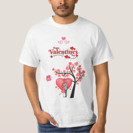 Camiseta Feliz día de San Valentín – Pareja Romántica