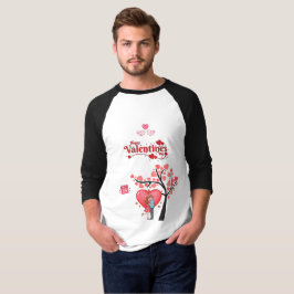 Camiseta Feliz día de San Valentín - Pareja Romántica