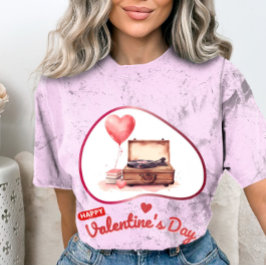 Camiseta Feliz Día de San Valentín - querida devoción
