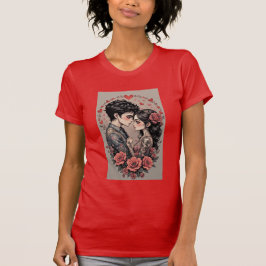 Camiseta Feliz Día de San Valentín Regalo Personalizado